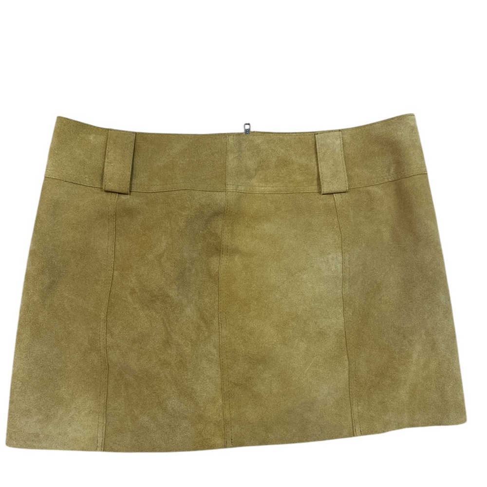 Free people suede mini skirt Size 8
